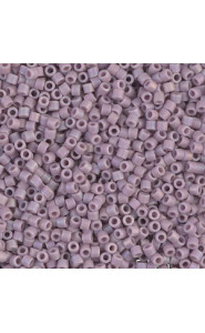 Miyuki delica beads 10/0 - Matted opaque mauve ab DBM-875